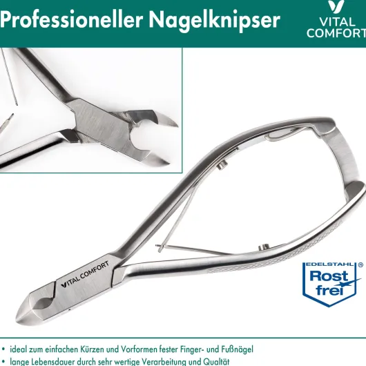 Vital Comfort Professioneller Nagelknipser 1 Stück