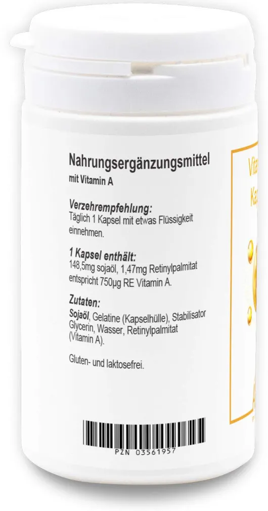 Vitamin A 100 Kapseln