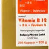 Vitamin B12 + B6 + Folsäure Komplex N Kapseln 200 Kapseln