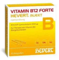 Vitamin B12 Forte Hevert Injekt 10 X 2 ml Ampullen