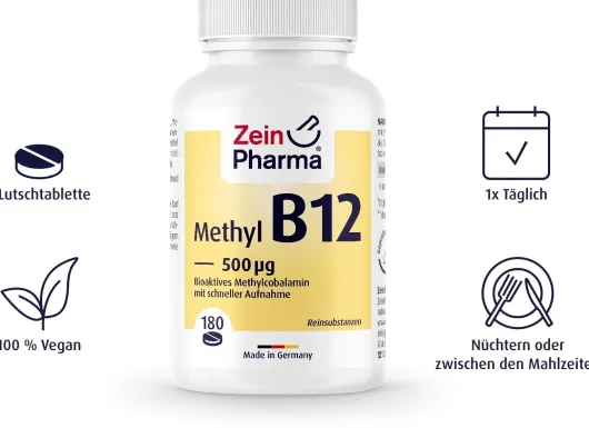Vitamin B12 500 µg 180 Lutschtabletten