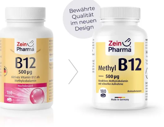 Vitamin B12 500 µg 180 Lutschtabletten