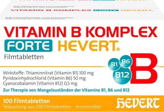 Vitamin B Komplex Forte Hevert 200 Tabletten