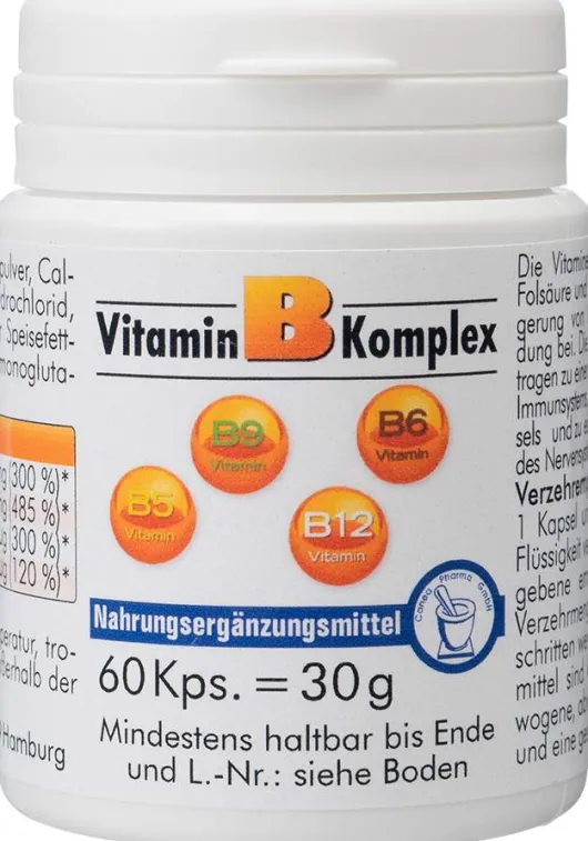 Vitamin B Komplex 60 Kapseln
