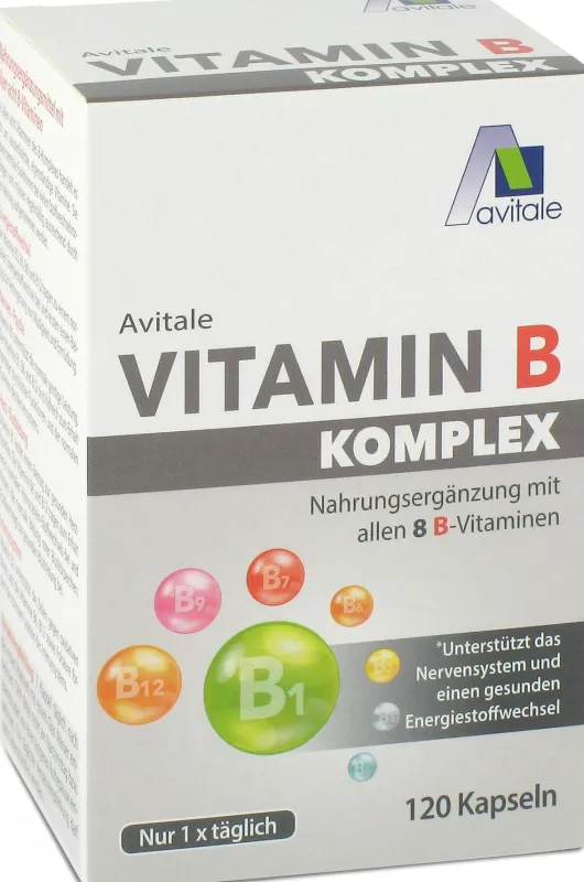 Vitamin B Komplex 120 Veggie-Kapseln