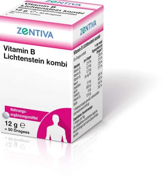Vitamin B Lichtenstein Kombi 50 Dragees