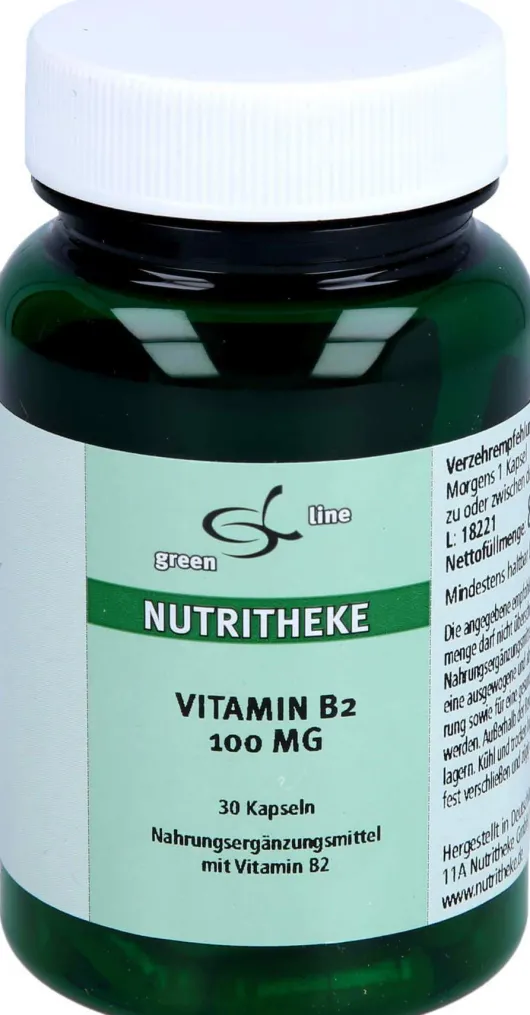 Vitamin B2 100 mg 30 Kapseln