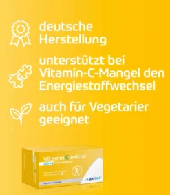 Vitamin C Axicur 500 mg 100 Filmtabletten