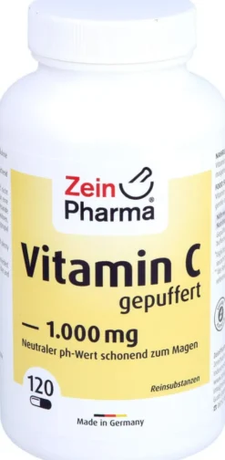 Vitamin C Kapseln 1000 mg Gepuffert 120 Kapseln
