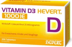 Vitamin D3 Hevert 1000 I.E. 200 Tabletten