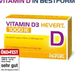 Vitamin D3 Hevert 1000 I.E. 200 Tabletten