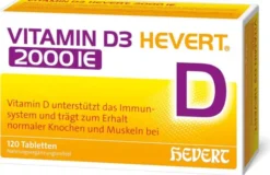 Vitamin D3 Hevert 2.000 I.E. 120 Tabletten