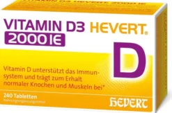 Vitamin D3 Hevert 2000 I.E. 240 Tabletten