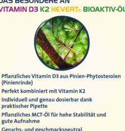 Vitamin D3 K2 Hevert Bioaktiv 20 ml Öl