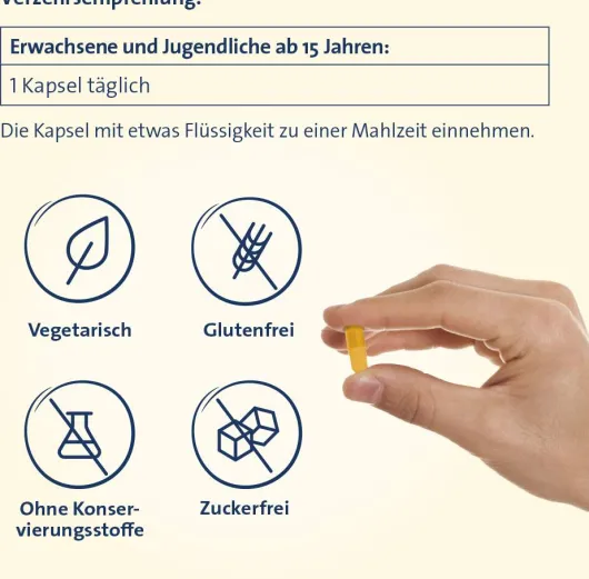 Vitamin D3 K2 Hevert + Calcium und Magnesium 1000IE 120 Kapseln