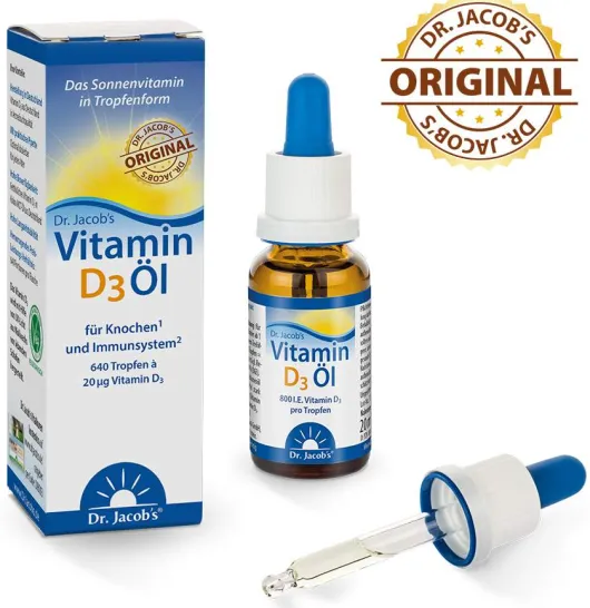 Vitamin D 3 Öl Dr.Jacob s Tropfen 20 ml