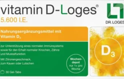 Vitamin D-Loges 5.600 I.E. 30 Kautabletten