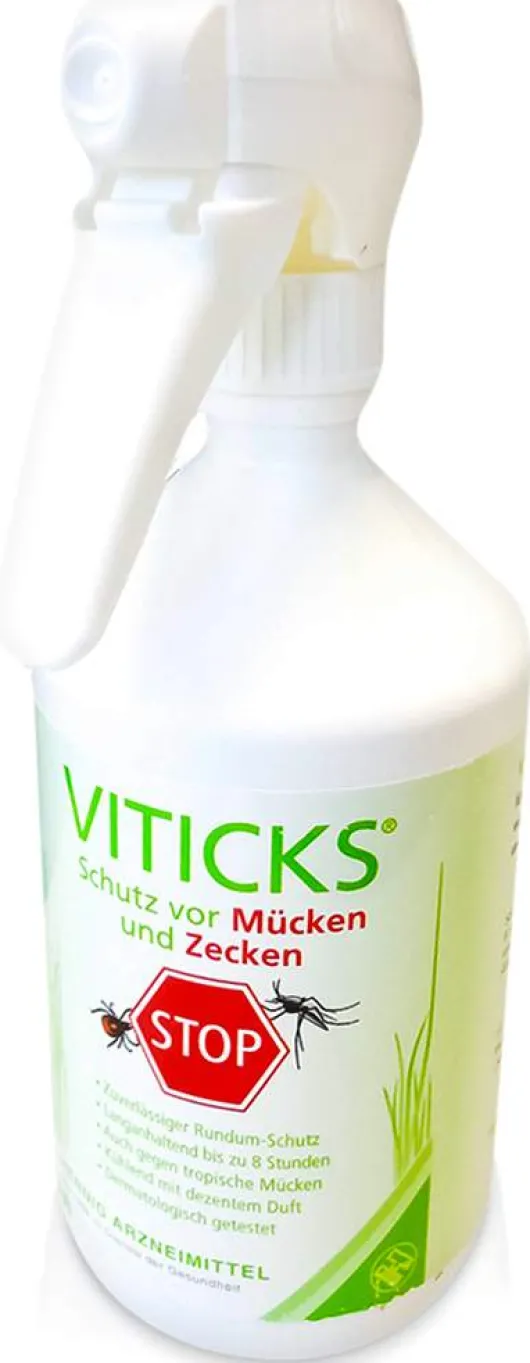 Viticks Schutz Vor Mücken und Zecken 500 ml Sprühflasche