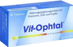 Vit Ophtal Mit 10 mg Lutein 90 Tabletten