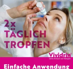 Vividrin Azelastin MDO 0,5 mg je ml Augentropfen 10 ml
