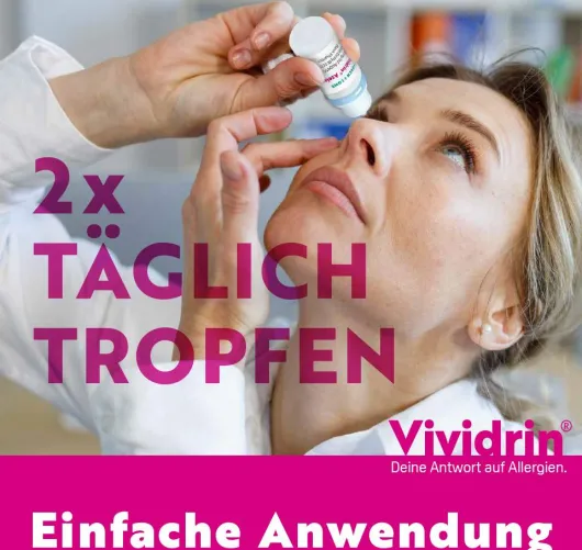 Vividrin Azelastin MDO 0,5 mg je ml Augentropfen 10 ml