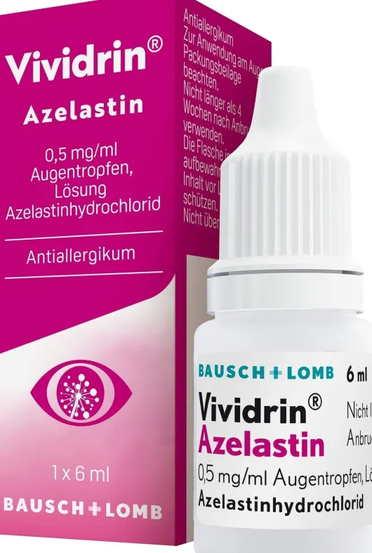 Vividrin Azelastin 0,5 mg je ml Augentropfen