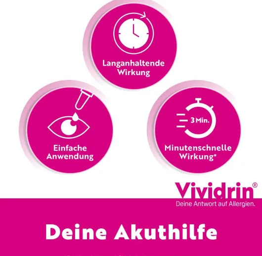 Vividrin Azelastin 0,5 mg je ml Augentropfen
