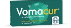 Vomacur 50 mg 20 Tabletten
