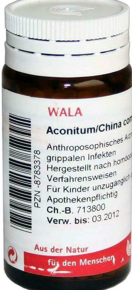Wala Aconitum China Comp. 20 G Globuli