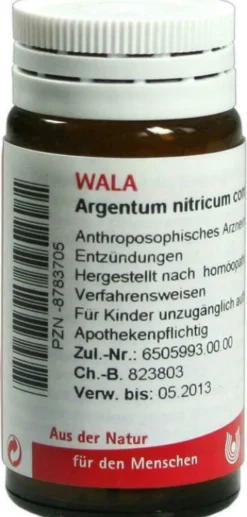 Wala Argentum Nitricum Comp. 20 G Globuli