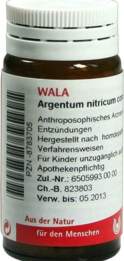 Wala Argentum Nitricum Comp. 20 G Globuli