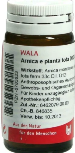 Wala Arnica E Planta Tota D12 20 G Globuli