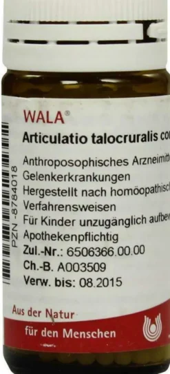 Wala Articulatio Talocruralis Comp. 20 G Globuli