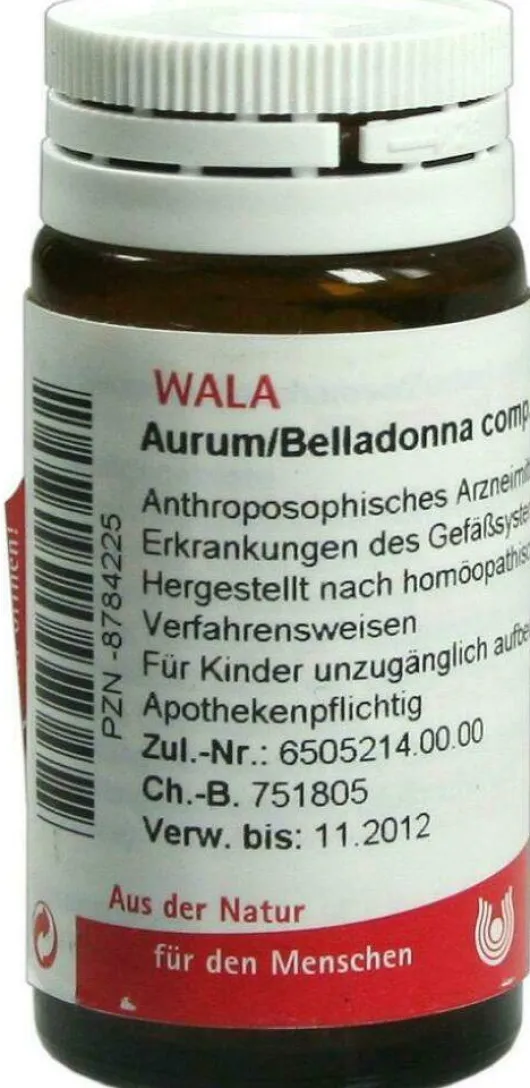Wala Aurum Belladonna Comp. 20 G Globuli