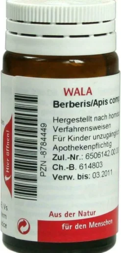 Wala Berberis Apis Comp. 20 G Globuli