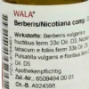 Wala Berberis Nicotiana Comp. 20 G Globuli