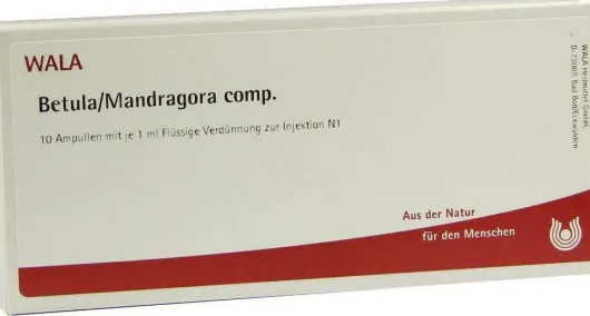 Wala Betula-Mandragora Comp. 10 X 1 Ampullen