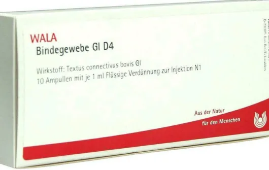 Wala Bindegewebe Gl D4 10 X 1 ml Ampullen