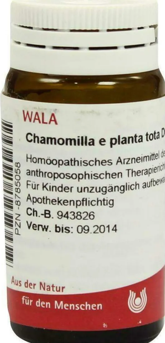 Wala Chamomilla E Planta Tota D6 20 G Globuli