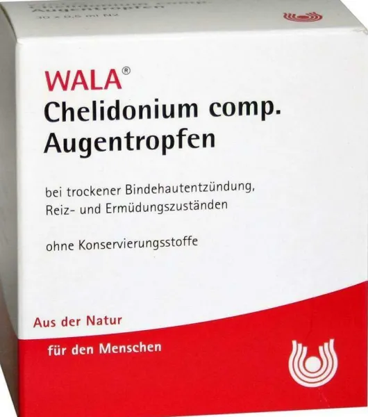 Wala Chelidonium Comp. 30 X 0,5 ml Augentropfen