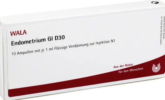 Wala Endometrium Gl D30 10 X 1 ml Ampullen
