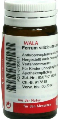 Wala Ferrum Silicium Comp. 20 G Globuli