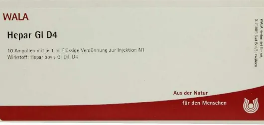Wala Hepar Gl D4 10 X 1 ml Ampullen