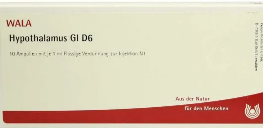 Wala Hypothalamus Gl D6 10 X 1 ml Ampullen