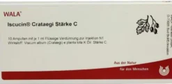 Wala Iscucin Crataegi Stärke C 10 X 1 ml Ampullen