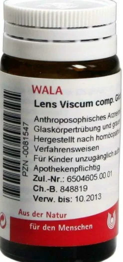 Wala Lens Viscum Comp. Velati 20 G Globuli