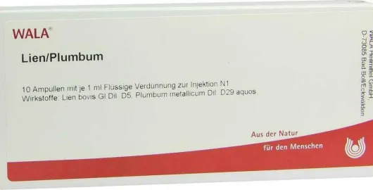 Wala Lien Plumbum 10 X 1 ml Ampullen