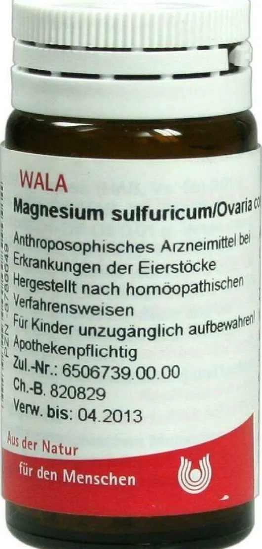 Wala Magnesium Sulfuricum Ovaria Comp. 20 G Globuli
