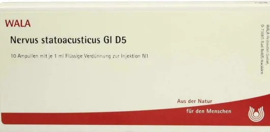 Wala Nervus Statoacusticus Gl D5 10 X 1 ml Ampullen
