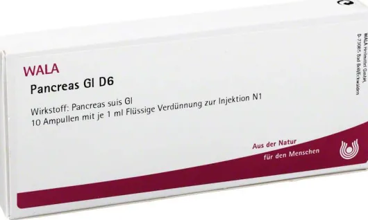 Wala Pancreas Gl D6 10 X 1 ml Ampullen